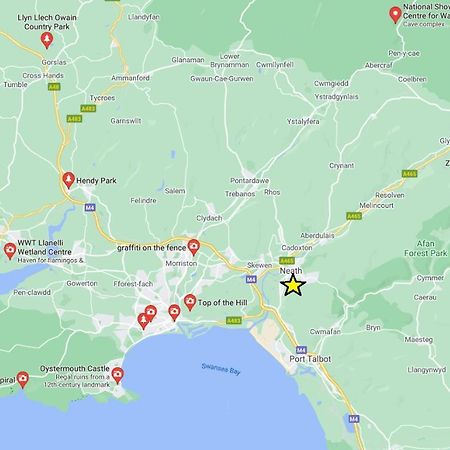 Old Road Cottage Pet Friendly Outdoors Beaches Neath Eksteriør billede